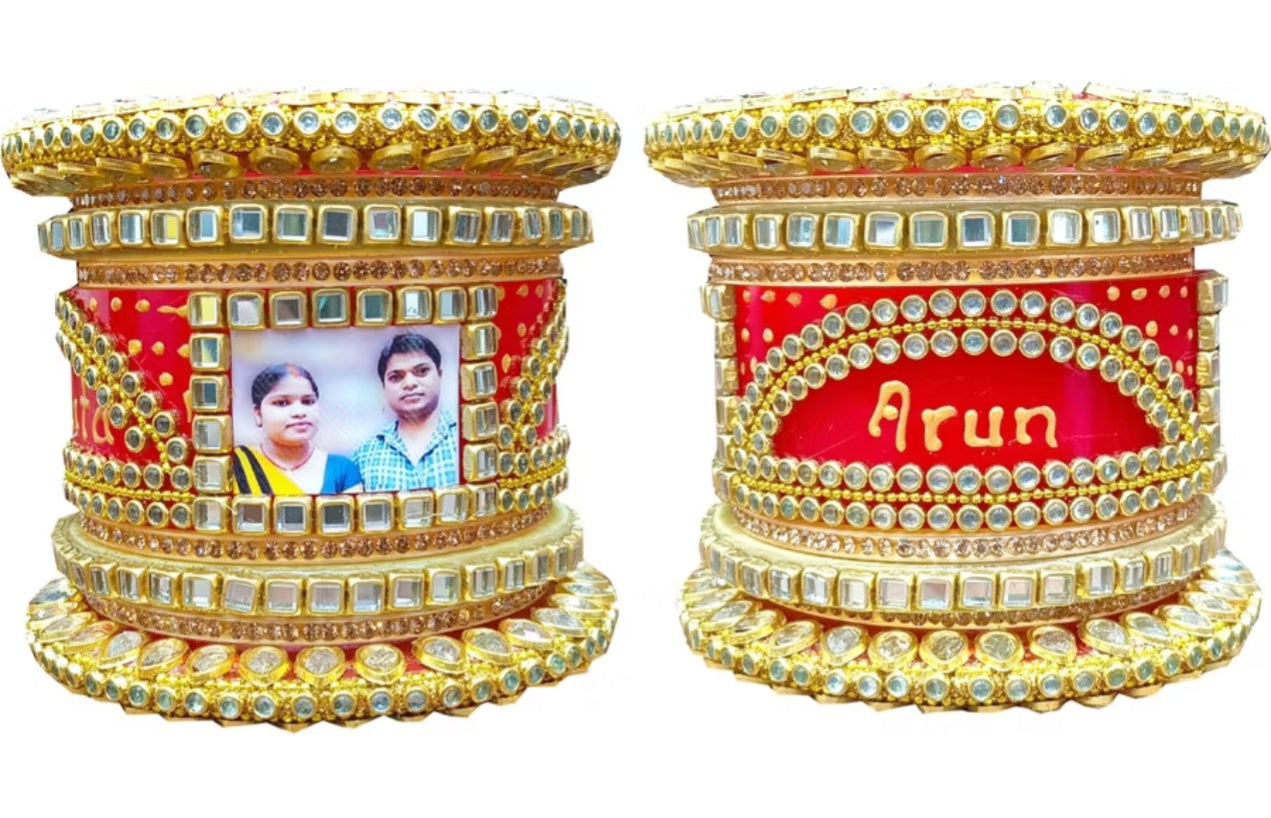 Customisable Photo And Name Bangles
