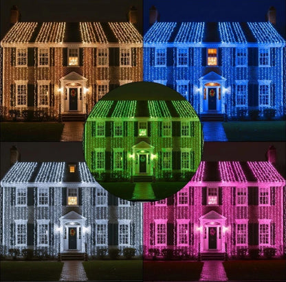 40 LEDs 11 m Multicolor Steady String Rice Lights (Pack of 5)