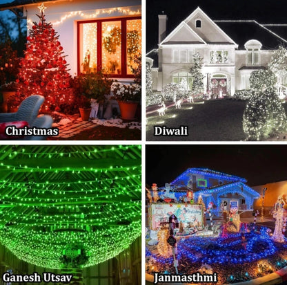 40 LEDs 11 m Multicolor Steady String Rice Lights (Pack of 5)